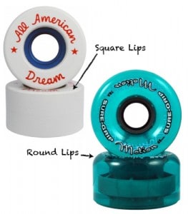 Roller Skate Wheel Lips / Edges