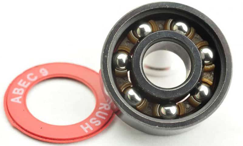 ABEC Roller Skate Bearing Opened