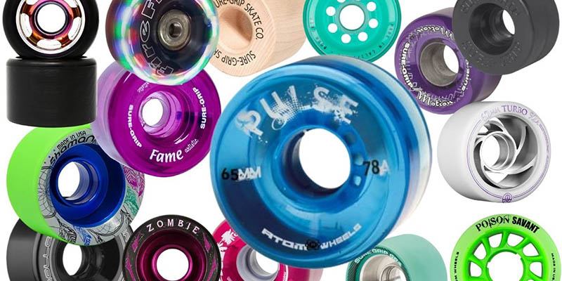 Lots of Roller Skate Wheels