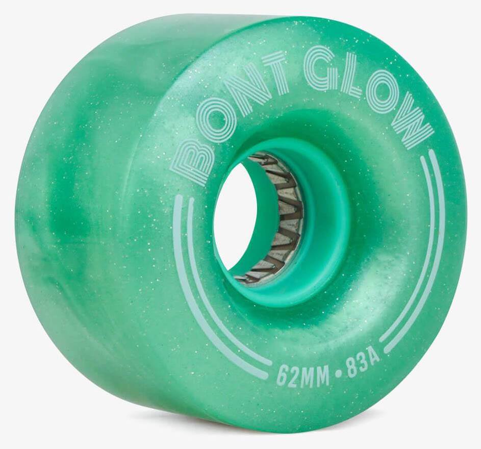 Bont Glow Light Up Outdoor Roller Skate Wheels