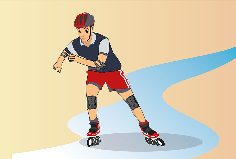 Steering and Turning in Rollerblades