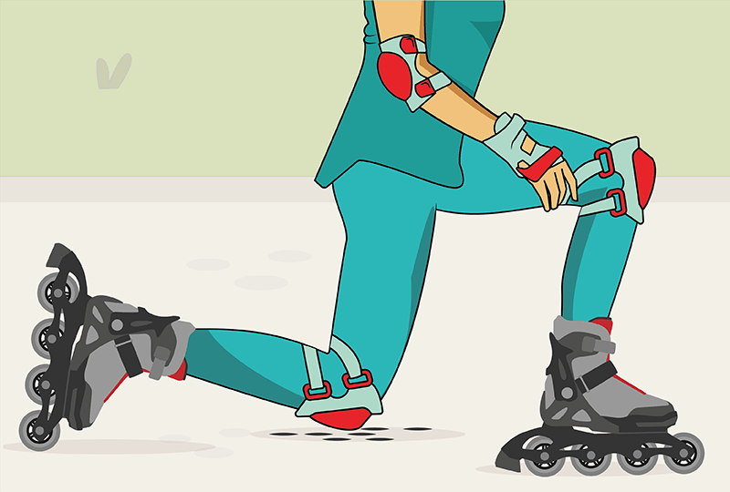 Get up from one knee
