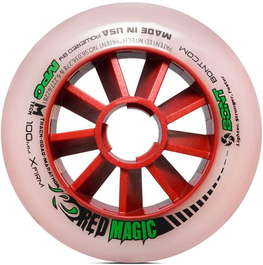 Bont Red Magic Inline Speed Skate Wheels