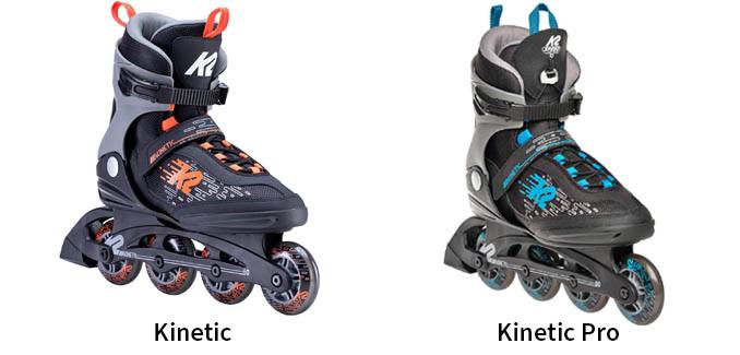 K2 Kinetic & Kinetic Pro Men's Rollerblades