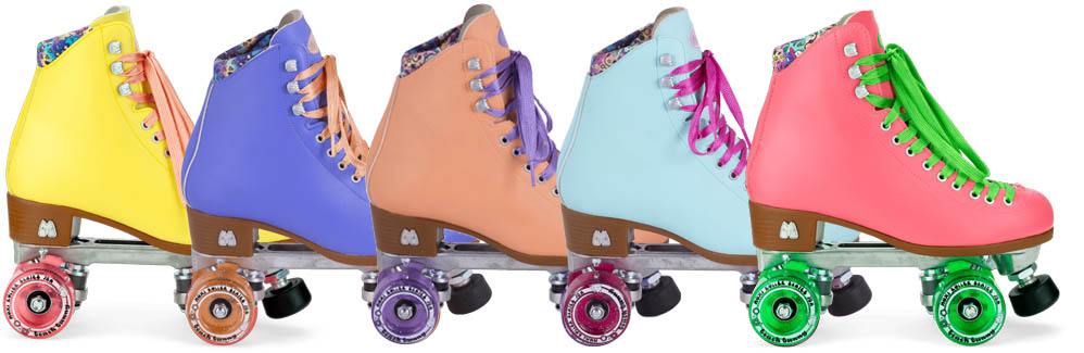 Moxi Beach Bunny Outdoor Roller Skates