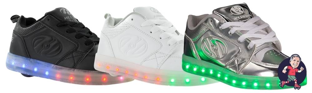 Heelys Premium Lo Light Up Roller Shoes