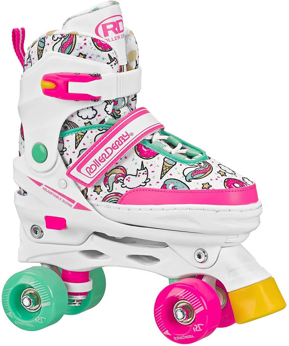 Roller Derby Trac Star Adjustable Roller Skates - Unicorns