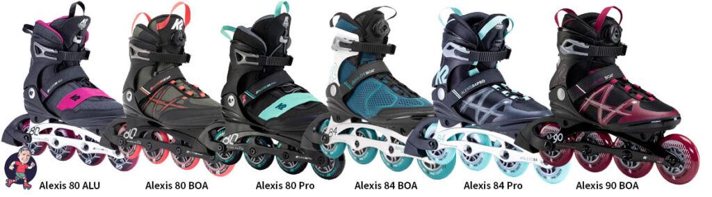 K2 Alexis Rollerblades