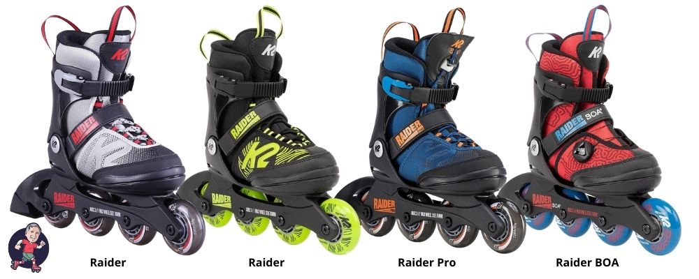 K2 Raider Kids Rollerblades K2 Raider Inline Skates
