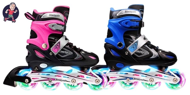 Xino Sports Light Up Skates Xino Sports LED Kids Rollerblades