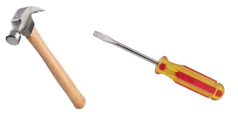 Hammer and Screwdriver