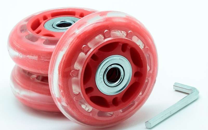 Remove the Skate Wheels from the Skate