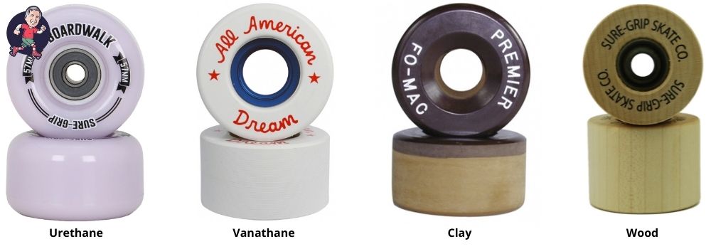 Examples of Jam Skate Wheel Material Types