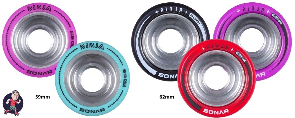 Riedell Sonar Ninja Jam Skate Wheels