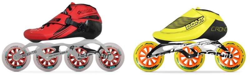 3 Wheel and 4 Wheel Inline Skates