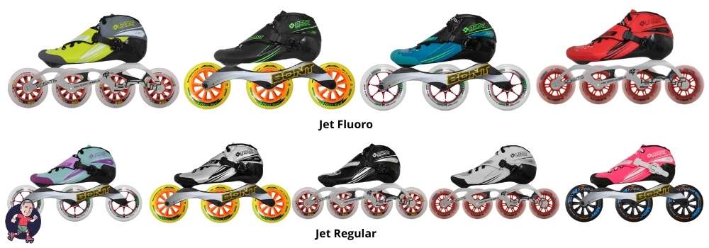 Bont Jet Inline Speed Skates