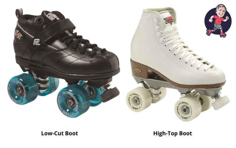 Roller Skate High Top & Low Top Boots