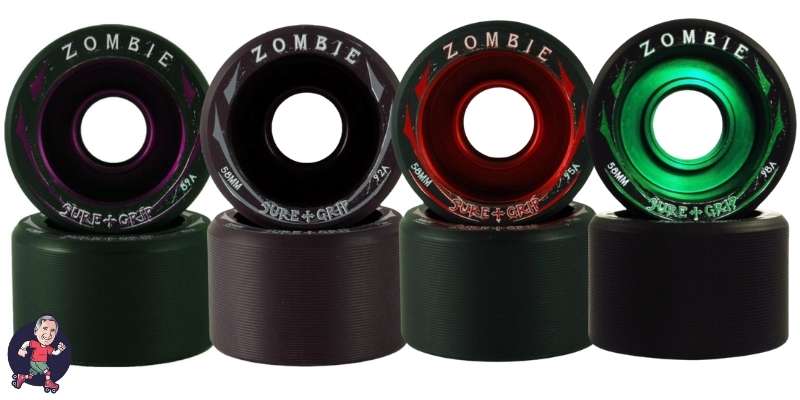 Sure-Grip Zombie Speed Skate Wheels