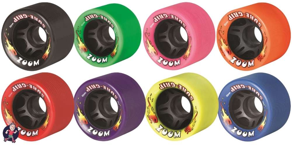 Sure-Grip Zoom Speed Skate Wheels