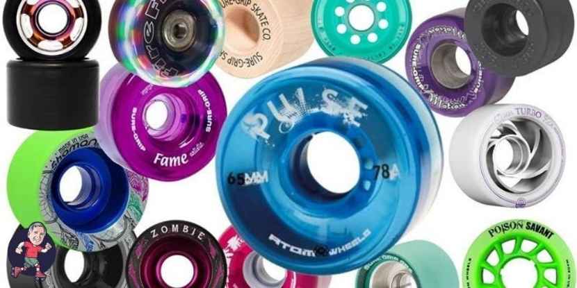 Quad Roller Skate Wheels Collage