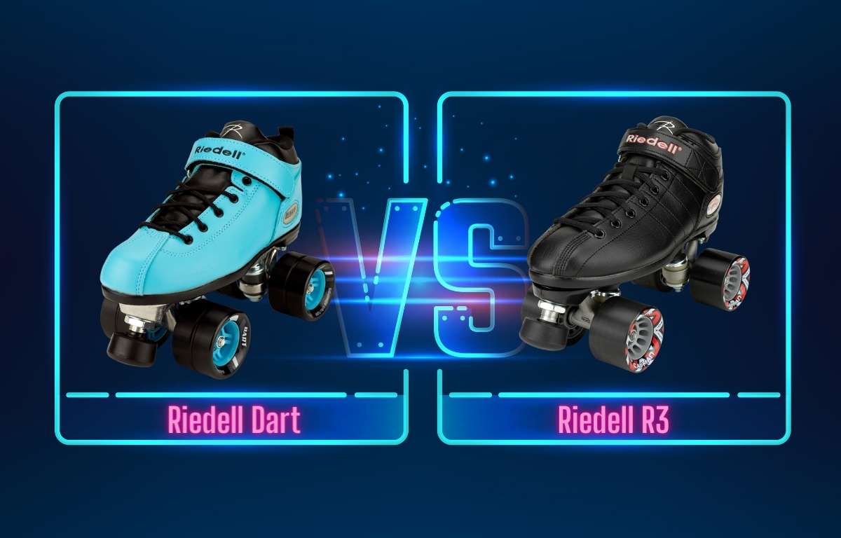 Riedell Dart vs R3 Skates