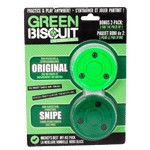 Green Biscuit Original & Snipe Street Hockey Pucks