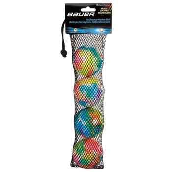 Bauer Multi-Colored Roller Hockey Balls