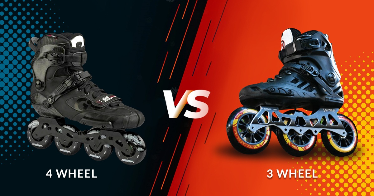 3 Wheel vs 4 Wheel Inline Skates