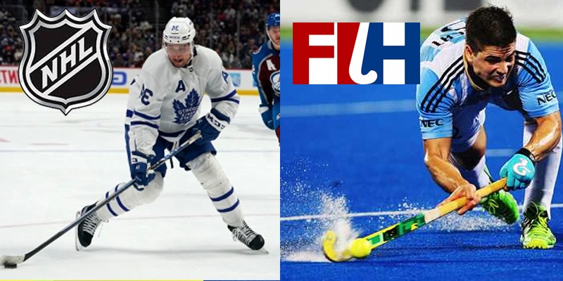 NHL and FIH hockey