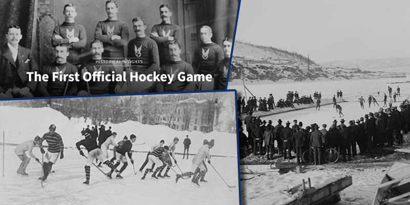 The First Official Hockey Match